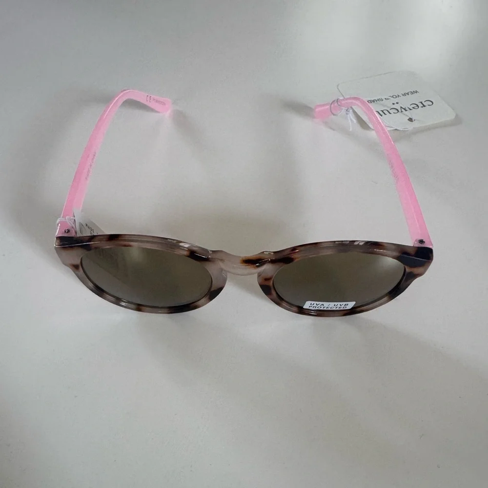 Crewcuts Girls Rounded Frame Tortoise Sunglasses NWT